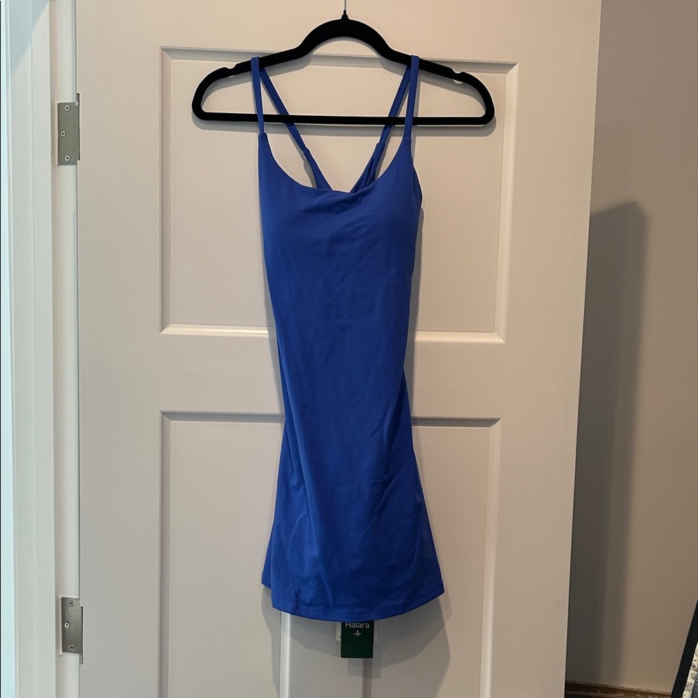 HALARA SoftlyZero Plush Backless Dress